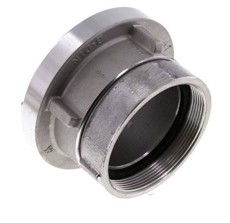 75-B (89 mm) Gesmeed Aluminium Storz-koppeling G 3'' Binnendraad Draaibaar