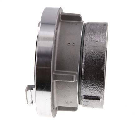 75-B (89 mm) Gesmeed Aluminium Storz-koppeling G 3'' Binnendraad Draaibaar