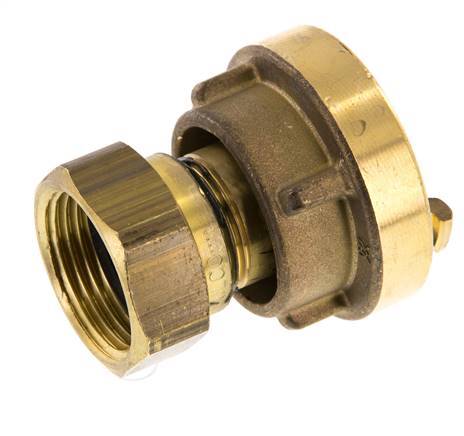 25-D (31 mm) Messing Storz-koppeling G 1'' Binnendraad Draaibaar