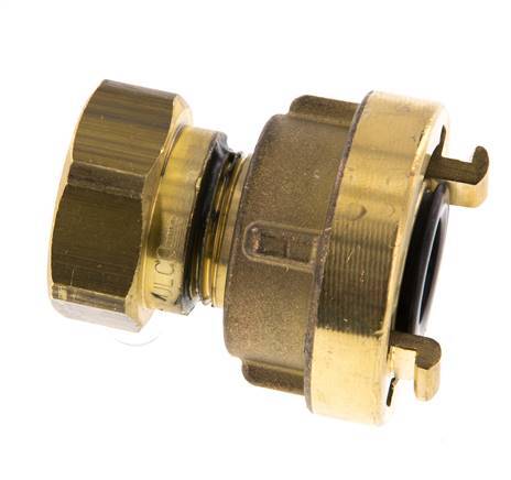 25-D (31 mm) Messing Storz-koppeling G 1'' Binnendraad Draaibaar