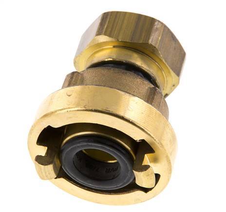 25-D (31 mm) Messing Storz-koppeling G 1'' Binnendraad Draaibaar
