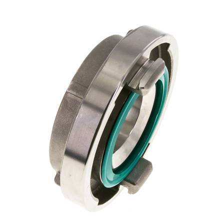 75-B (89 mm) RVS Storz-koppeling G 2'' Binnendraad Draaibaar