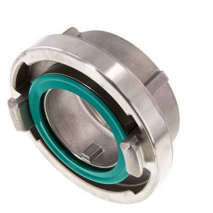 75-B (89 mm) RVS Storz-koppeling G 2 1/2'' Binnendraad Draaibaar