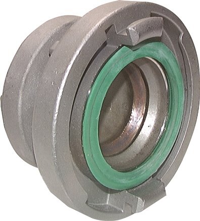 110-A (133 mm) - 75-B (89 mm) Gesmeed Aluminium Storz verloopstuk