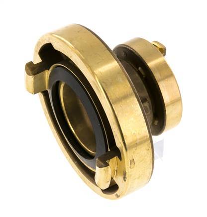 52-C (66 mm) - 25-D (31 mm) Messing Storz verloopstuk