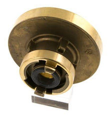 52-C (66 mm) - 25-D (31 mm) Messing Storz verloopstuk