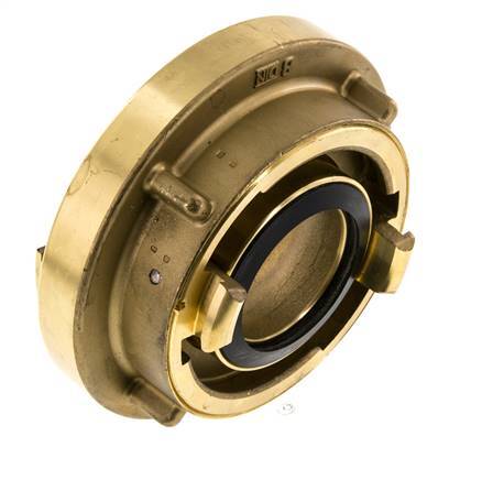 75-B (89 mm) - 52-C (66 mm) Messing Storz verloopstuk