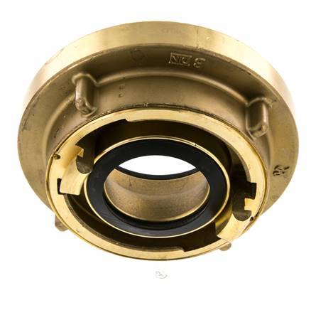 75-B (89 mm) - 52-C (66 mm) Messing Storz verloopstuk