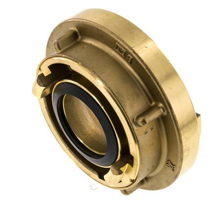 75-B (89 mm) - 52-C (66 mm) Messing Storz verloopstuk