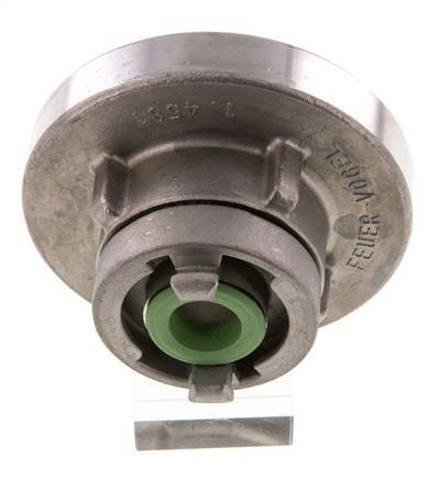 52-C (66 mm) - 25-D (31 mm) RVS Storz verloopstuk