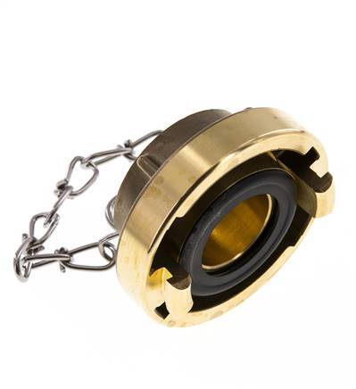 38 (51 mm) Messing Blindkap voor Storz-koppeling