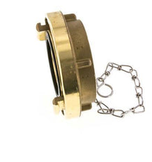 75-B (89 mm) Messing Blindkap voor Storz-koppeling