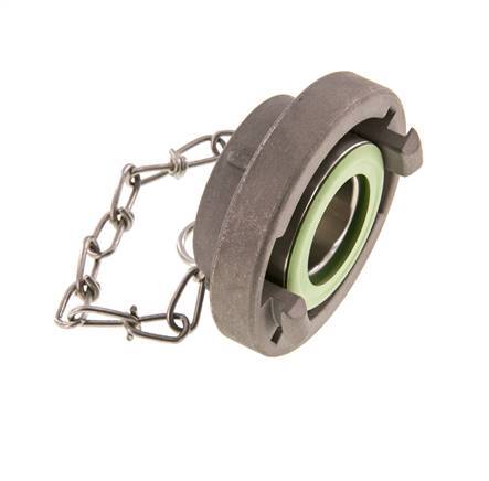 38 (51 mm) RVS Blindkap voor Storz-koppeling