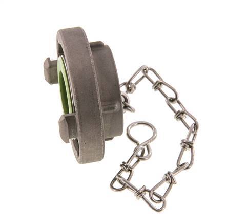 38 (51 mm) RVS Blindkap voor Storz-koppeling