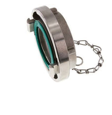 75-B (89 mm) RVS Blindkap voor Storz-koppeling