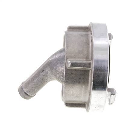 52-C (66 mm) Gesmeed Aluminium Storz-koppeling 19 mm Slangpilaar Draaibaar 50-deg