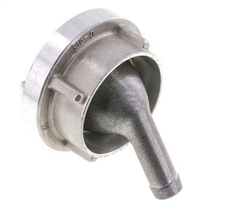 52-C (66 mm) Gesmeed Aluminium Storz-koppeling 19 mm Slangpilaar Draaibaar 50-deg
