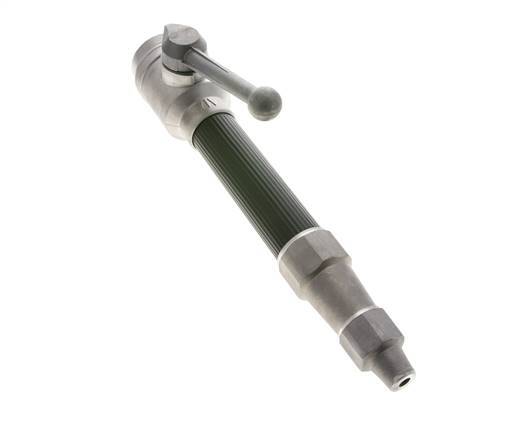 9 mm straalpijp G 2'' Buitendraad Gesmeed Aluminium & Rubber DIN 14365