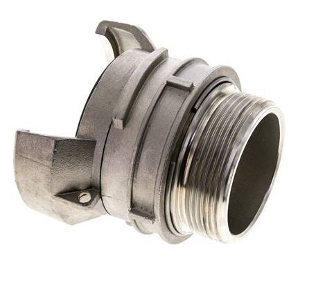 Guillemin DN 50 RVS Koppeling G 2'' Buitendraad Met Borgring