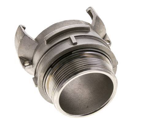 Guillemin DN 50 RVS Koppeling G 2'' Buitendraad Met Borgring