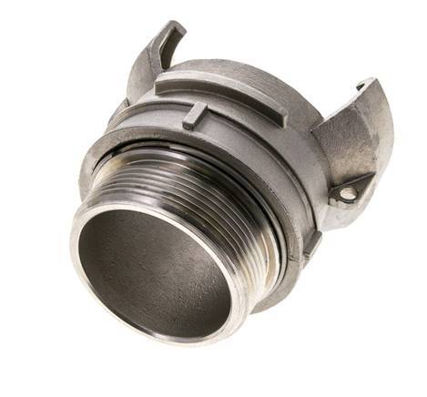 Guillemin DN 50 RVS Koppeling G 2'' Buitendraad Met Borgring