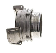 Guillemin DN 80 Aluminium Koppeling G 3'' Buitendraad Met Borgring