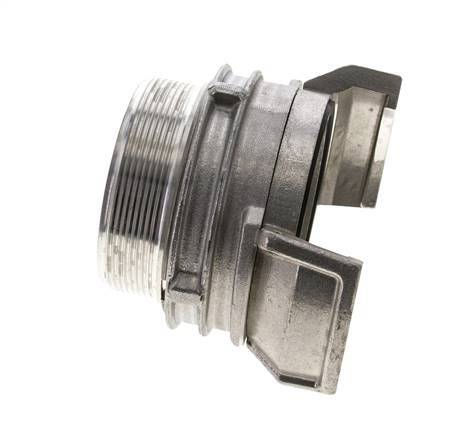 Guillemin DN 80 Aluminium Koppeling G 3'' Buitendraad Met Borgring