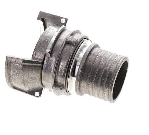 Guillemin DN 50 Aluminium Koppeling 51 mm Slangpilaar Zonder Borgring