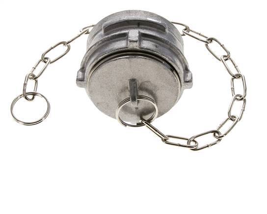Guillemin DN 50 Aluminium Koppeling Eindkap Met Borgring