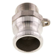 Camlock DN 20 (3/4'') Koppeling Rvs3/4'' NPT buitendraad Type F MIL-C-27487