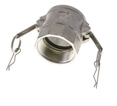 Camlock DN 60 (2 1/2'') Koppeling Rvs2 1/2'' NPT binnendraad Type D MIL-C-27487