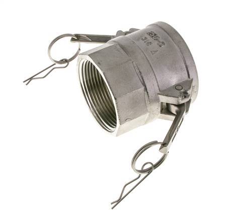 Camlock DN 60 (2 1/2'') Koppeling Rvs2 1/2'' NPT binnendraad Type D MIL-C-27487