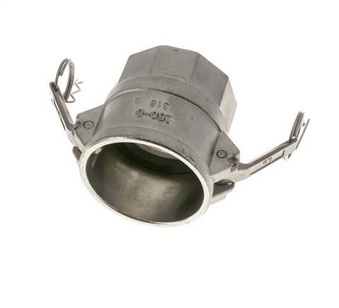 Camlock DN 60 (2 1/2'') Koppeling Rvs2 1/2'' NPT binnendraad Type D MIL-C-27487