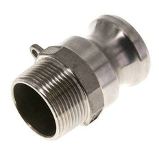 Camlock DN 32 (1 1/4'') Koppeling Rvs1 1/4'' NPT buitendraad Type F MIL-C-27487