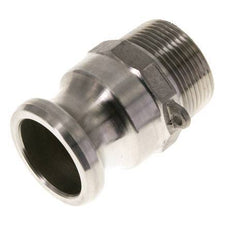 Camlock DN 32 (1 1/4'') Koppeling Rvs1 1/4'' NPT buitendraad Type F MIL-C-27487