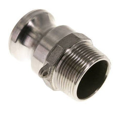 Camlock DN 32 (1 1/4'') Koppeling Rvs1 1/4'' NPT buitendraad Type F MIL-C-27487