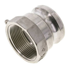 Camlock DN 60 (2 1/2'') Koppeling Rvs2 1/2'' NPT binnendraad Type A MIL-C-27487