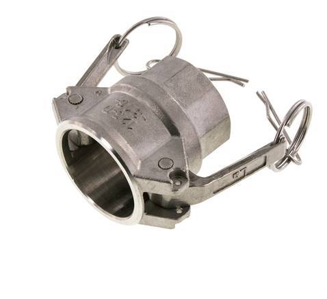 Camlock DN 32 (1 1/4'') Koppeling Rvs1 1/4'' NPT binnendraad Type D MIL-C-27487