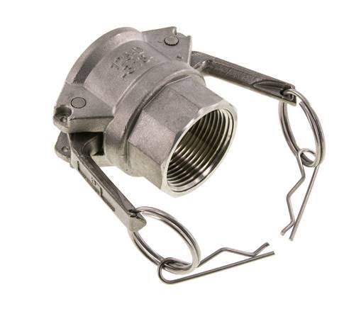 Camlock DN 32 (1 1/4'') Koppeling Rvs1 1/4'' NPT binnendraad Type D MIL-C-27487