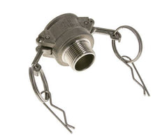 Camlock DN 20 (3/4'') Koppeling Rvs3/4'' NPT buitendraad Type B MIL-C-27487