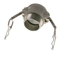 Camlock DN 50 (2'') Koppeling Rvs2'' NPT buitendraad Type B MIL-C-27487