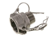 Camlock DN 25 (1'') Koppeling Rvs1'' NPT buitendraad Type B MIL-C-27487