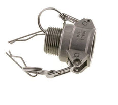 Camlock DN 25 (1'') Koppeling Rvs1'' NPT buitendraad Type B MIL-C-27487