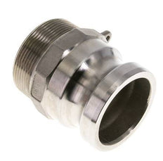 Camlock DN 50 (2'') Koppeling Rvs2'' NPT buitendraad Type F MIL-C-27487