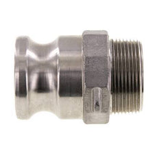 Camlock DN 40 (1 1/2'') Koppeling Rvs1 1/2'' NPT buitendraad Type F MIL-C-27487