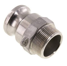Camlock DN 40 (1 1/2'') Koppeling Rvs1 1/2'' NPT buitendraad Type F MIL-C-27487