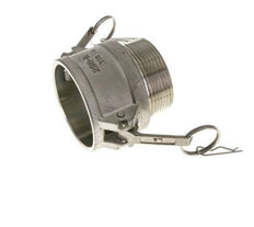 Camlock DN 60 (2 1/2'') Koppeling Rvs2 1/2'' NPT buitendraad Type B MIL-C-27487