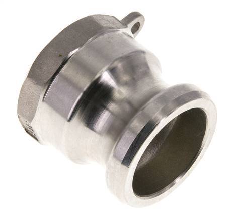 Camlock DN 32 (1 1/4'') Koppeling Rvs1 1/4'' NPT binnendraad Type A MIL-C-27487