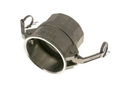 Camlock DN 75 (3'') Koppeling Rvs3'' NPT binnendraad Type D MIL-C-27487
