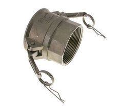 Camlock DN 75 (3'') Koppeling Rvs3'' NPT binnendraad Type D MIL-C-27487